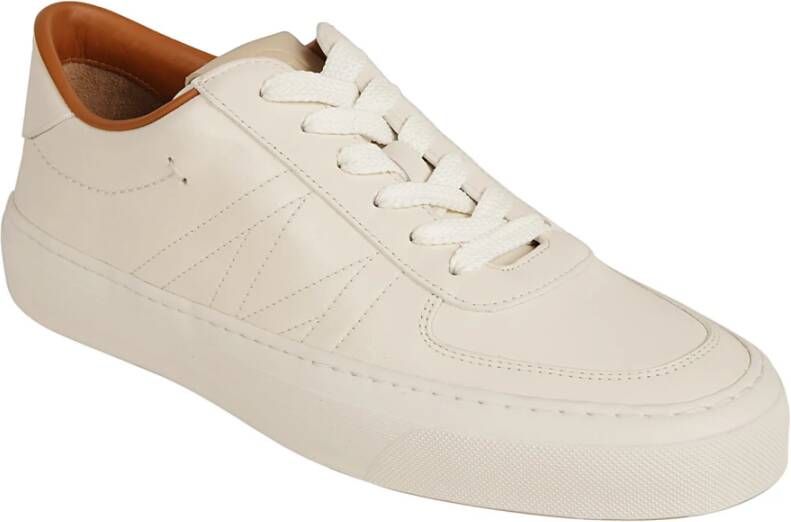 Moncler Witte lage top sneakers White Heren
