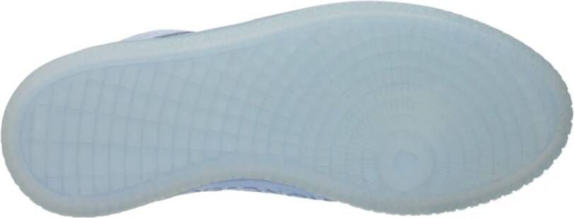 Moncler Witte Leren Sneakers met Logo's