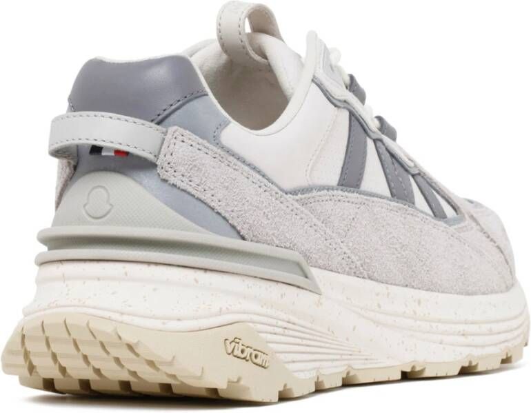 Moncler Witte Lite Runner Lage Top Sneakers Multicolor Heren