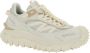 Moncler Witte Logo Sneakers Leer Vrouw Beige Dames - Thumbnail 2