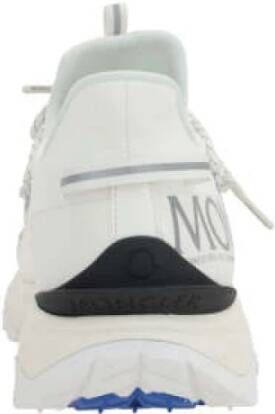 Moncler Witte Low-Top Ripstop Sneakers White Heren