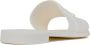Moncler Witte Slides met 3D Logo Band Beige Dames - Thumbnail 9