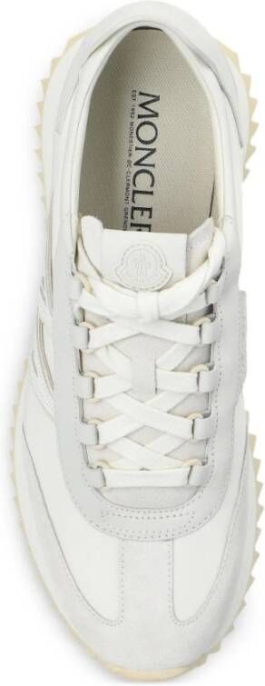 Moncler Witte Sneakers met Paneeldesign
