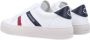 Moncler Leren Sneakers met Tricolor Banden Multicolor Heren - Thumbnail 6
