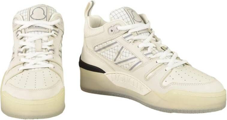 Moncler Witte Sneakers voor Vrouwen White Dames