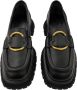 Moncler Zwarte Bell Loafer Schoenen Black Dames - Thumbnail 2