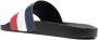 Moncler Zwarte Driekleurige Sandalen Ultralichte EVA-zool Multicolor - Thumbnail 4