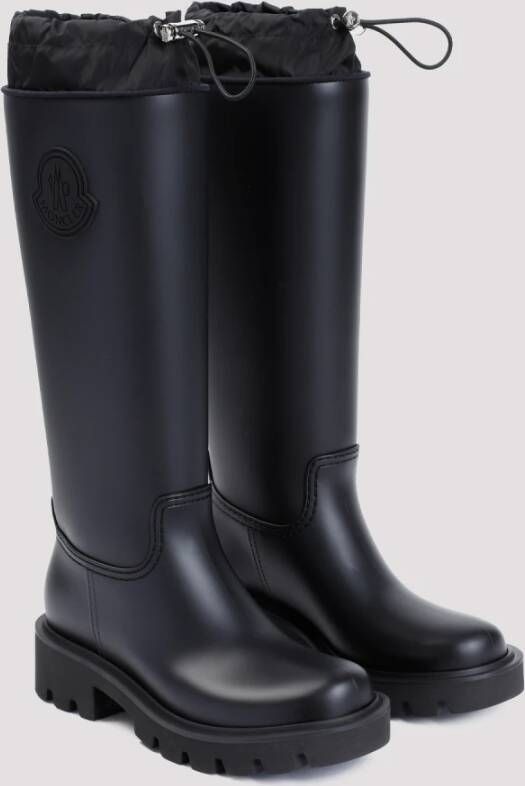 Moncler Zwarte Kickstream High Sneakers Black Dames