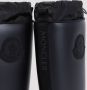 Moncler Zwarte kniehoge laarzen met reliëflogo Black Dames - Thumbnail 26