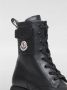 Moncler Zwarte LaceUp Enkellaarzen - Thumbnail 2
