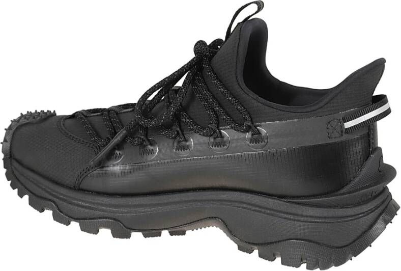 Moncler Zwarte Lage Top Sneakers Trailgrip Lite2 Black Dames