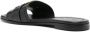 Moncler Bell Lederen Platte Sandalen Black Dames - Thumbnail 4