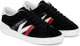 Moncler Monaco Sneakers met Suède Bovenwerk Black Heren - Thumbnail 2