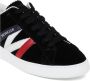 Moncler Monaco Sneakers met Suède Bovenwerk Black Heren - Thumbnail 4