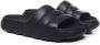 Moncler Zwarte Slide Sandalen met Dekbeddecoratie Black Heren - Thumbnail 17