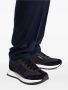Moncler Zwarte Veterschoenen met Logo Patch - Thumbnail 2