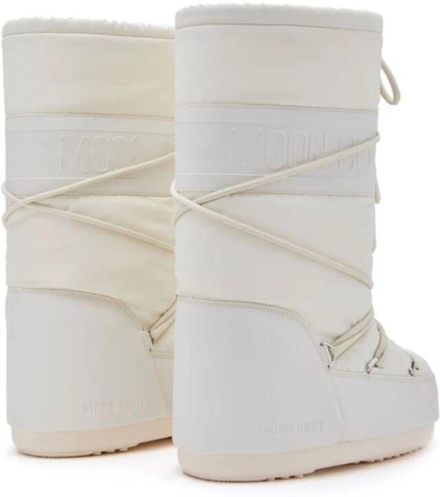 moon boot MB Icon Rubber Snowboots Beige Dames