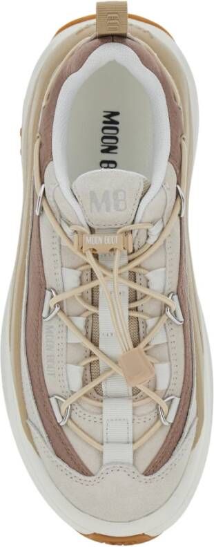 Moon Boot Beige Sneakers 247 Stijl