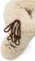 Moon Boot Beige Veterschoenen met Platte Rubberen Zool - Thumbnail 2