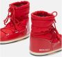 Moon Boot Light Low Nylon Snowboots Sneeuwlaarzen Dames Rood - Thumbnail 6