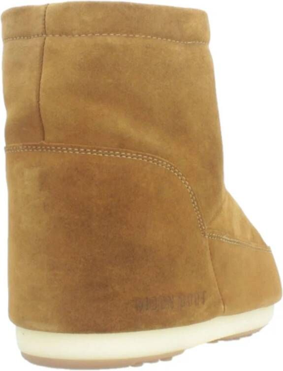 Moon boot Minimalistische Leren Laars Bruin Suède Instapmodel Brown Dames - Foto 6