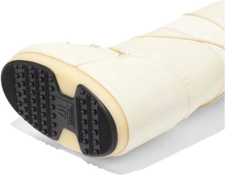 Moon Boot Crème Enkellaarzen Aw24 Stijl