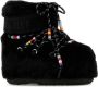 Moon boot Sneeuwlaarzen Icon Laag Faux Fur Brood Black Dames - Thumbnail 8