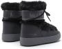 Moon boot Zwarte Snowboots met Bontinzetten Black Dames - Thumbnail 6