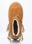 Moon boot Geborduurde Suède Lage Laarzen Brown Dames - Thumbnail 7