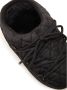 Moon boot Zwarte gewatteerde sandalen met suède accenten Black - Thumbnail 2