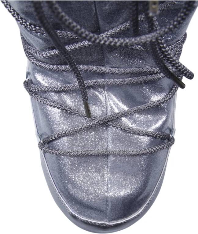 Moon Boot Glitter Boot Zilver