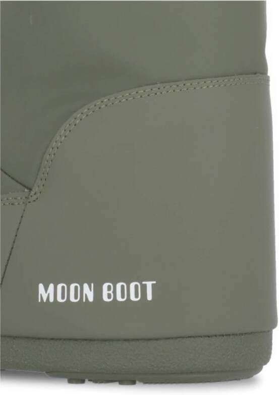 moon boot Groene Waterdichte Enkellaarzen voor Vrouwen Groen Dames