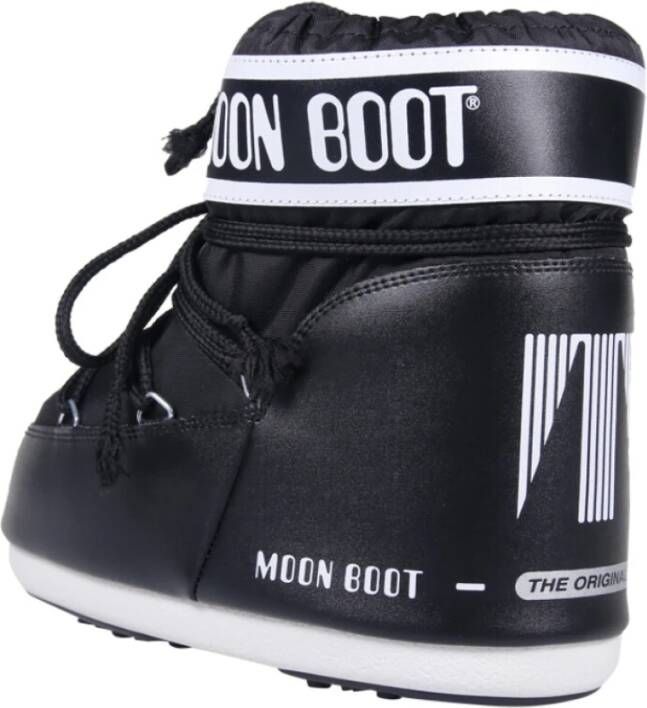moon boot Icon Lage Nylon Laarzen Black Dames