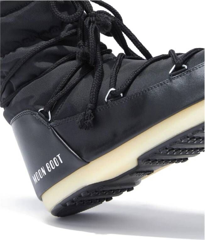 moon boot Zwarte Icon Light Sneeuwlaarzen Black Dames