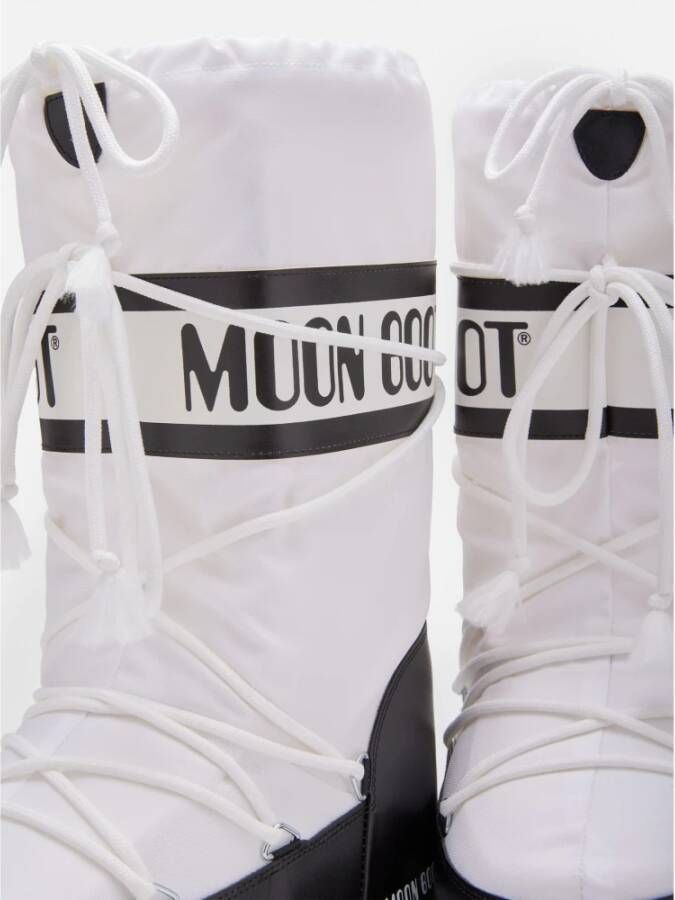 Moon Boot Icon Witte Nylon Boots