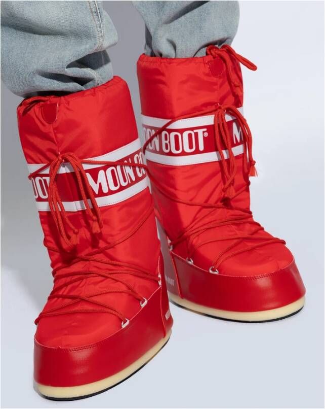 moon boot Ikon sneeuwlaarzen Red Heren