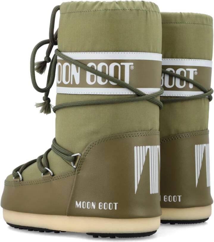 moon boot Icon High Nylon Boots Green Dames