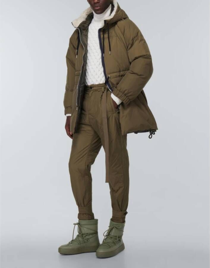 moon boot Khaki Tube Rubberlaarzen Green Heren