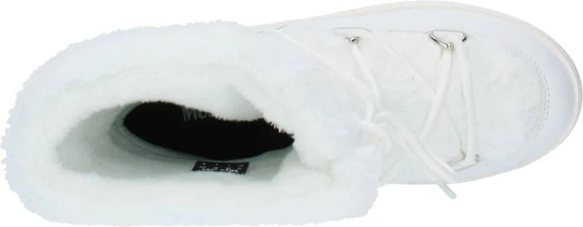 moon boot Ltrack Faux FUR Sneeuwlaarzen White Dames