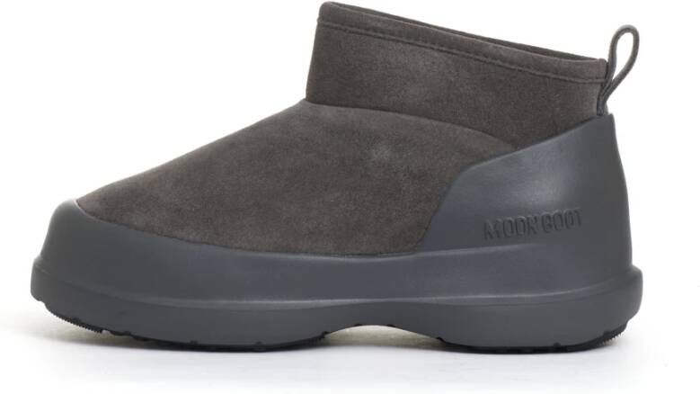 moon boot Lage Antraciet Laars Gray Dames