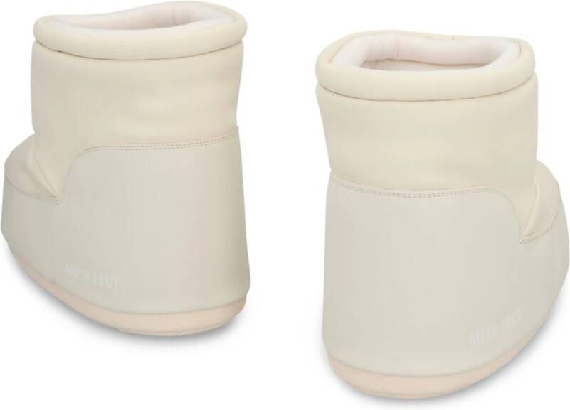 Moon Boot Lage Enkellaarsjes met Ronde Neus