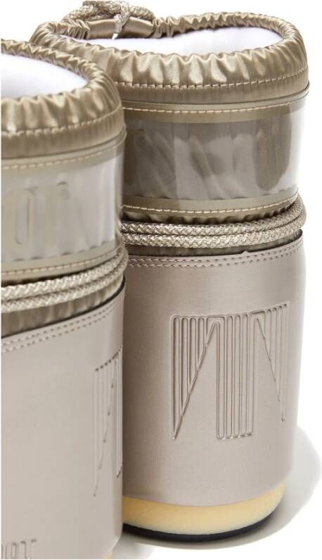 moon boot Lage Glance Nero Waterdichte Laarzen Gray Dames