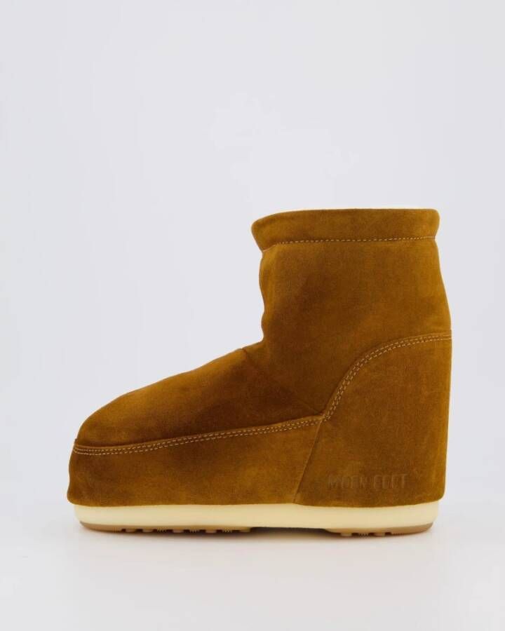 moon boot Icon Low No Lace Bruine Winter Boots Brown Dames