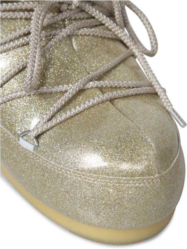 Moon Boot Metallic Enkellaarzen voor vrouwen