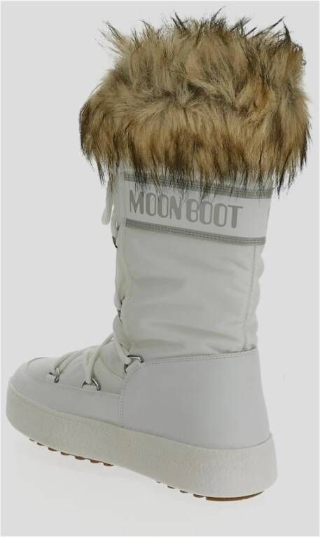 moon boot Monaco Synthetische Schoen White Dames