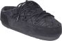 Moon boot Zwarte gewatteerde sandalen met suède accenten Black - Thumbnail 2