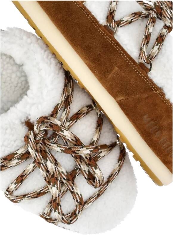 moon boot Multicolor Shearling Sandalen voor Vrouwen Meerkleurig Dames