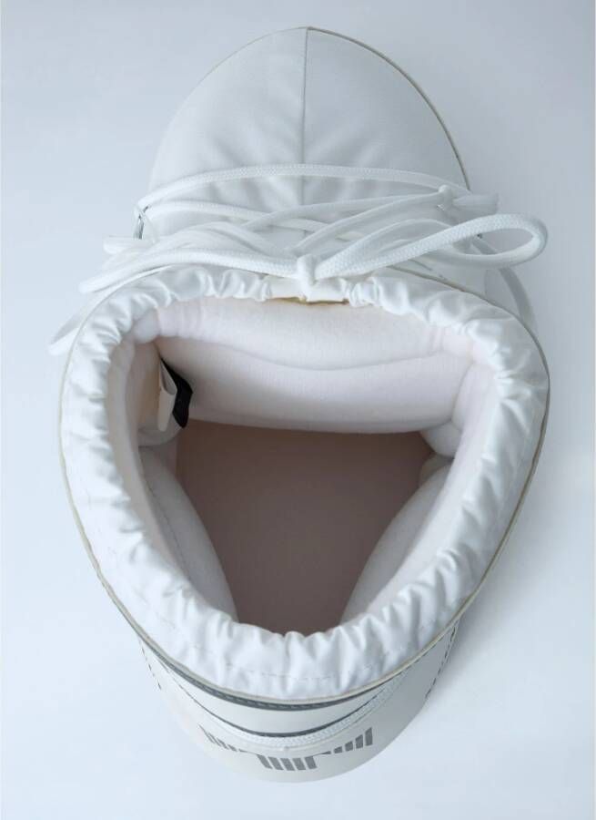 Moon Boot Nylon Logo Print Veterschoenen
