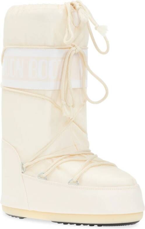 moon boot Nylon sneeuwlaarzen Beige Dames