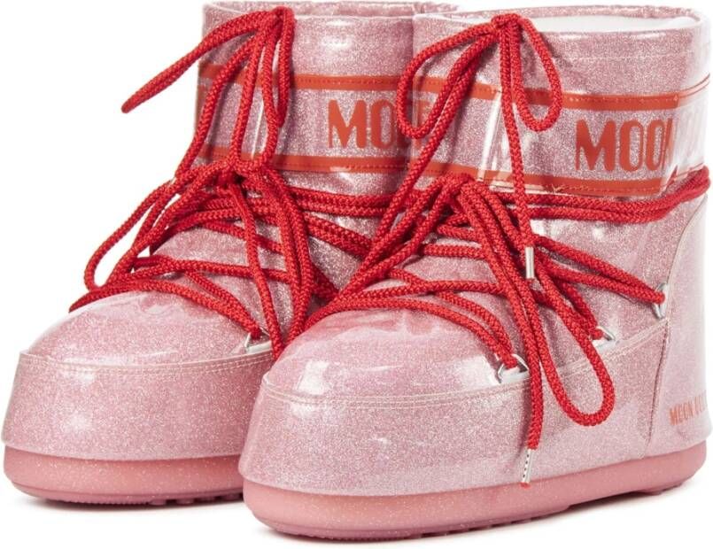 moon boot Roze Enkellaarsjes Pink Dames